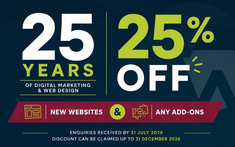 25 Years in business