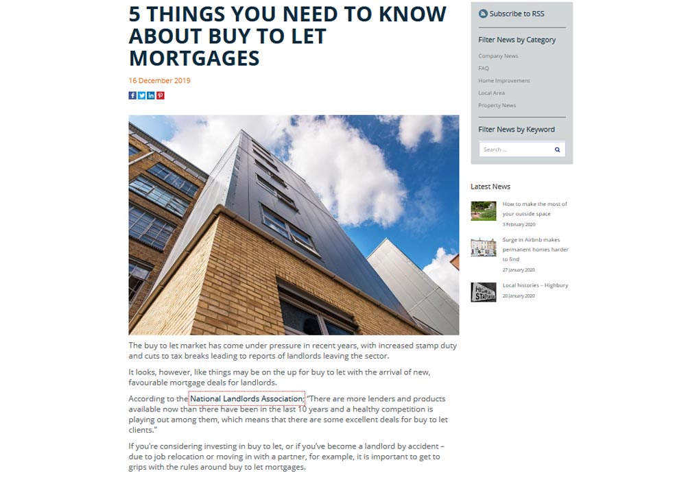 Blogging ideas for related real estate industries
