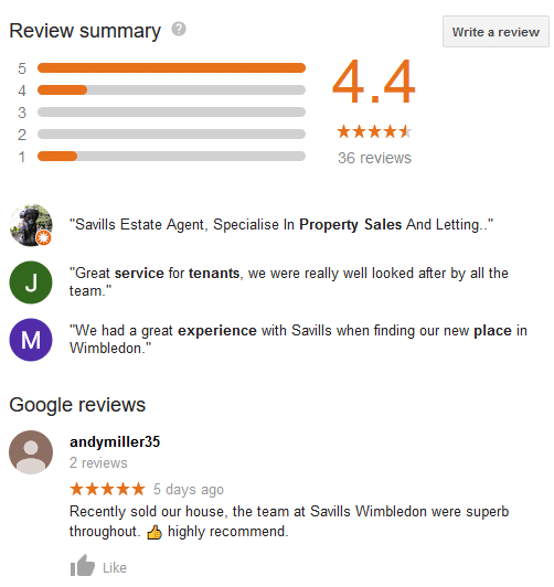 Google Business Profile - Reviews