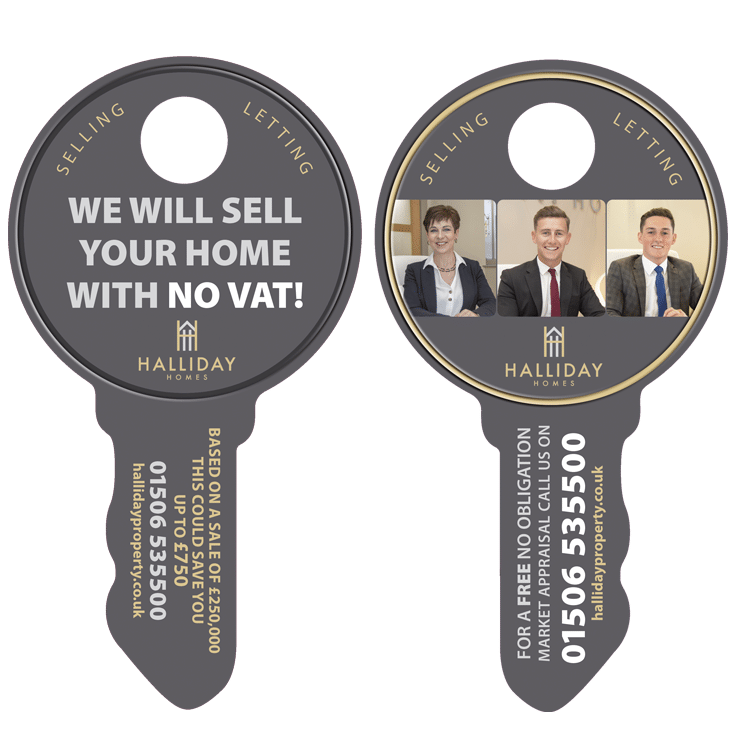Halliday key leaflet example