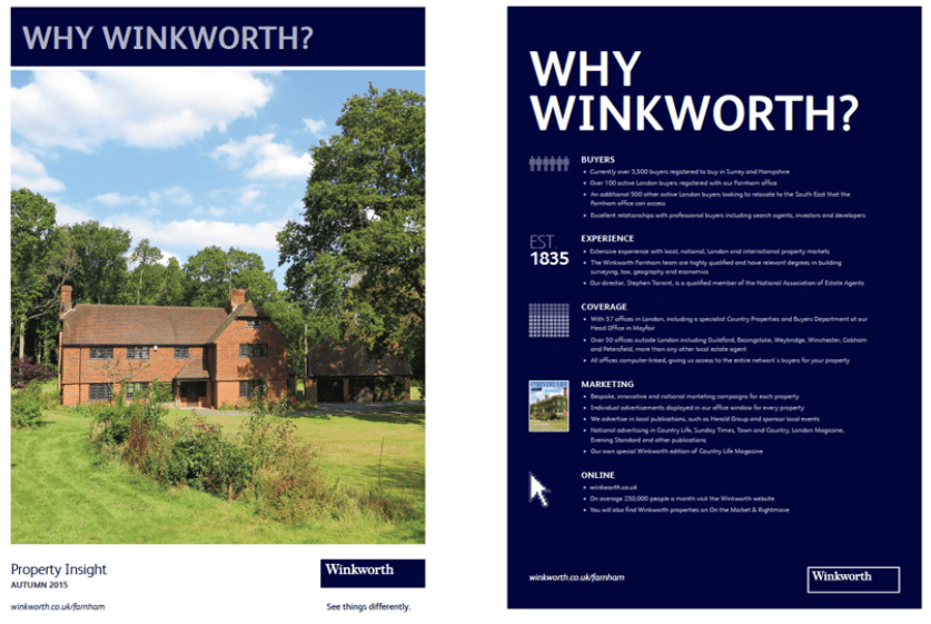 Long form leaflets