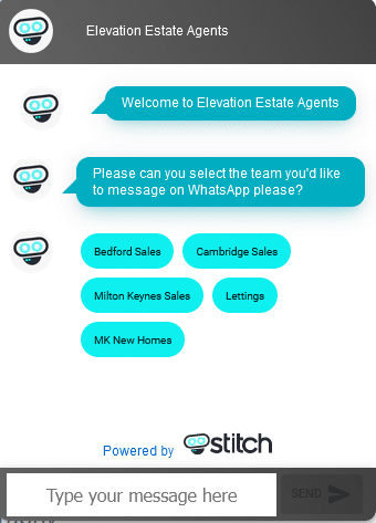 WhatsApp ChatBot example