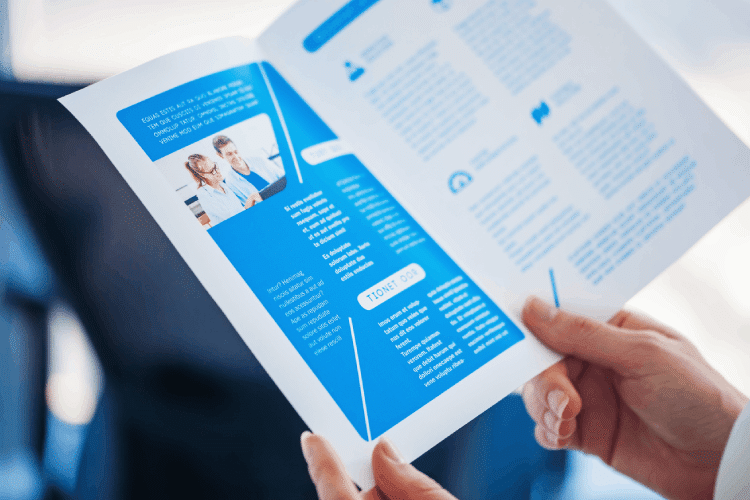 estate agent leaflet ideas