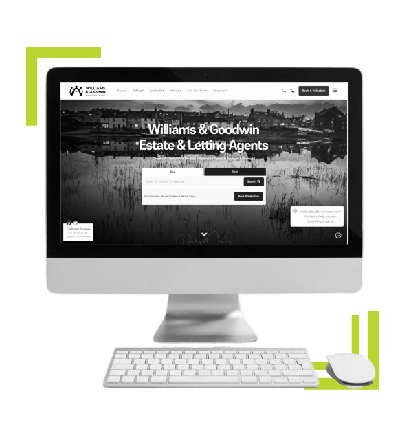 web design platform for estate agents